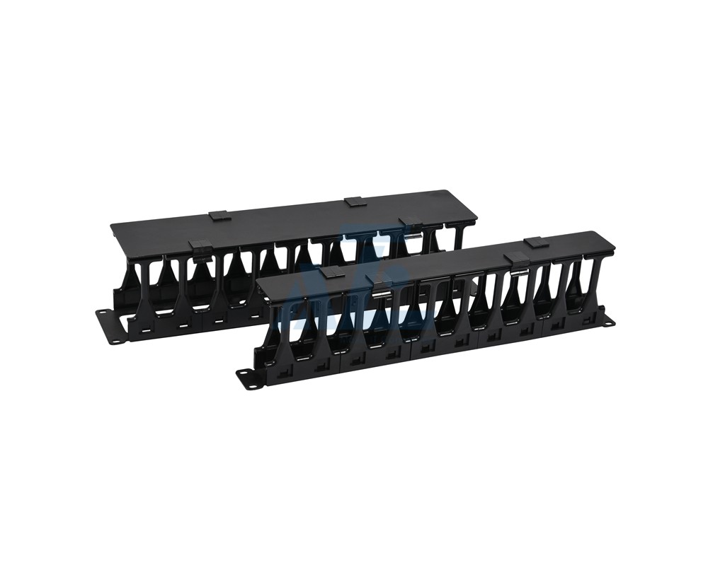 1U High Capacity Cable Manager Plastic Cable Manager Cable